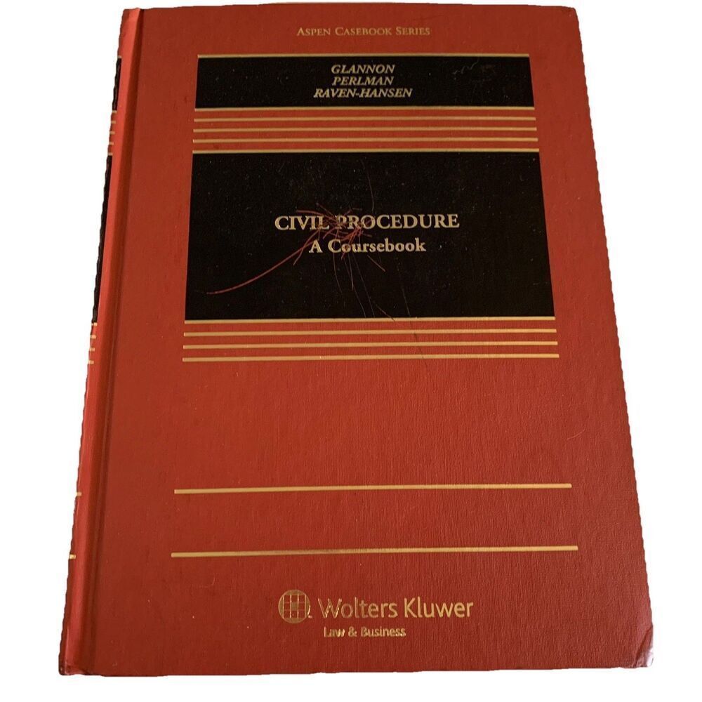 Civil Procedure A Course Book 2011 HC Law Book